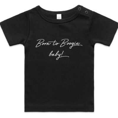 Born to Boogie BABIES T-Shirt - White Font Thumbnail