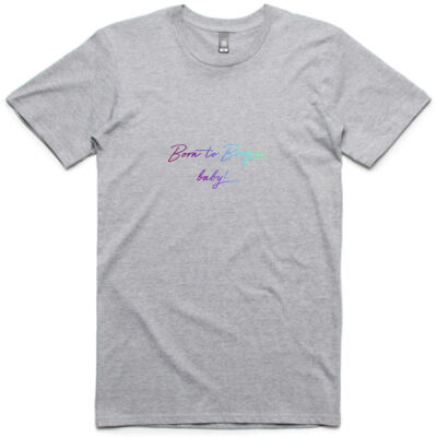 Born to Boogie Unisex T-Shirt - Rainbow Font Thumbnail