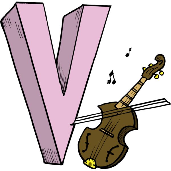 V is for Violin Thumbnail