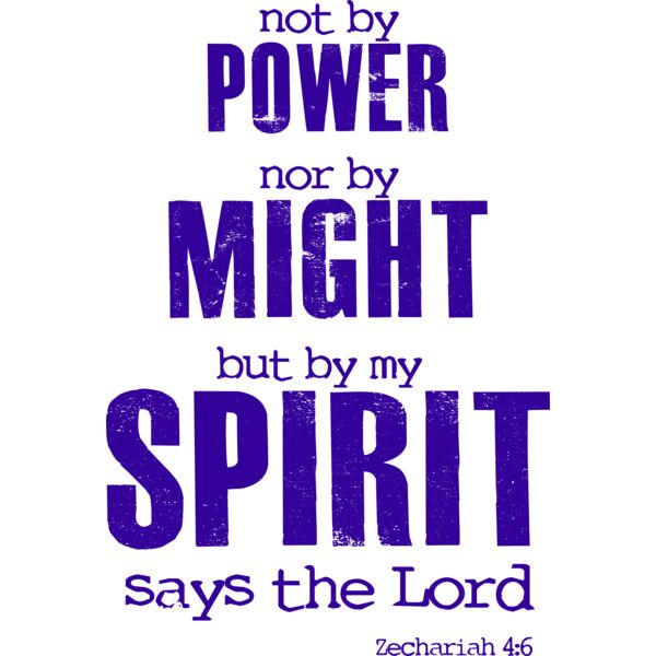 Not By Power Nor By Might But My Spirit Thumbnail