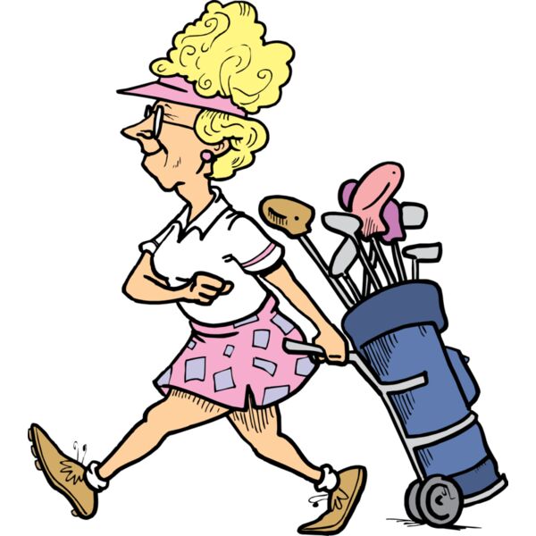 Female golfer Thumbnail