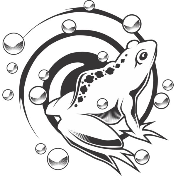 Frog tattoo design Thumbnail