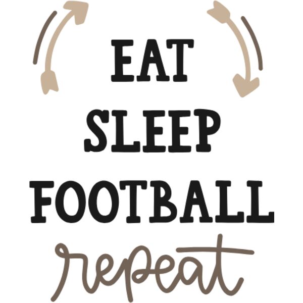 Eat Sleep Football Thumbnail