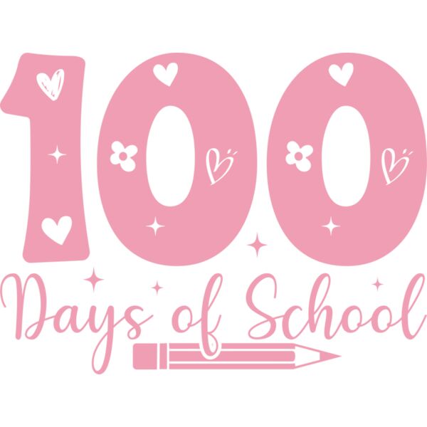 100 Days Pink Thumbnail