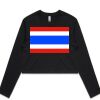 AS Colour Long Sleeve Crop Thumbnail