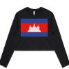 AS Colour Long Sleeve Crop Thumbnail