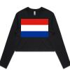 AS Colour Long Sleeve Crop Thumbnail