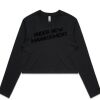 AS Colour Long Sleeve Crop Thumbnail